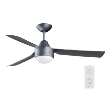 BAYSIDE 531017 - Ventilatore da soffitto MEGARA 2xE14/15W/230V antracite + telecomando