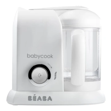 Beaba - Fornello a vapore con un blender BABYCOOK bianco