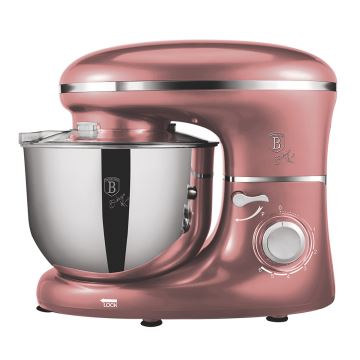 BerlingerHaus - Robot da cucina girevole in acciaio inox 1300W/230V oro rosa