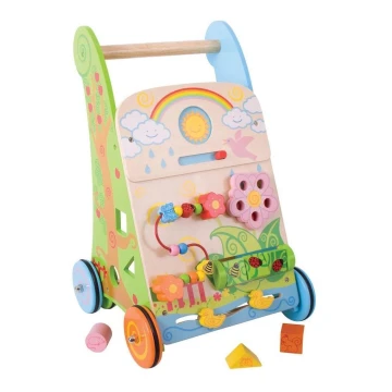 Bigjigs Toys - Legno active walker garden