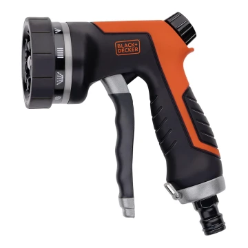 BLACK+DECKER - Pistola di irrigazione 10 funzioni