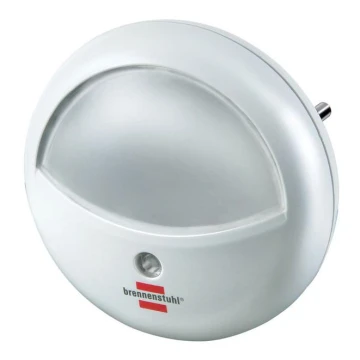 Brennenstuhl - Lampada di orientamento a LED con sensore LED/0,85W/230V