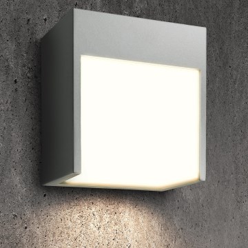 Brilagi - Applique a LED da esterno TERNI LED/12W/230V grigio IP44