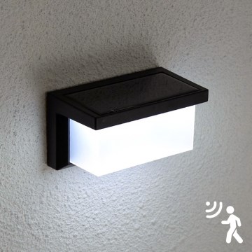 Brilagi - Applique a LED solare con sensore BRICK LED/12W/5,5V IP65