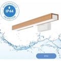 Brilagi - Illuminazione a LED per specchi da bagno WOODY MIRROR LED/8W/230V IP44 quercia/bianco