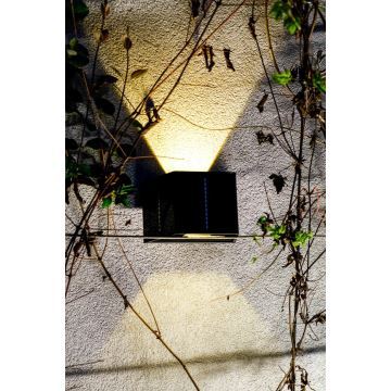 Brilagi - Lampada da parete solare a LED con sensore SOLAR CUBE LED/2W/3,2V IP54