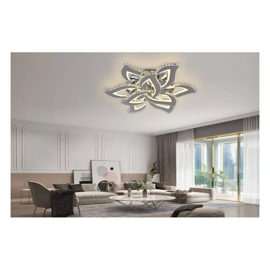 Brilagi - Lampadario a plafone LED dimmerabile TWIST LED/180W/230V 3000-6500K + telecomando