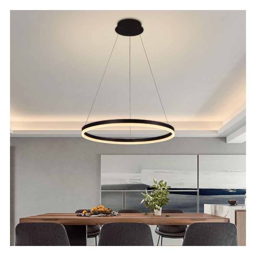 Brilagi - Lampadario a sospensione con filo LED dimmerabile CIRCLE LED/42W/230V 3000-6500K + telecomando