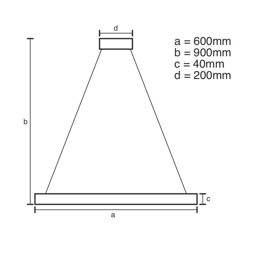 Brilagi - Lampadario a sospensione con filo LED dimmerabile CIRCLE LED/42W/230V 3000-6500K + telecomando