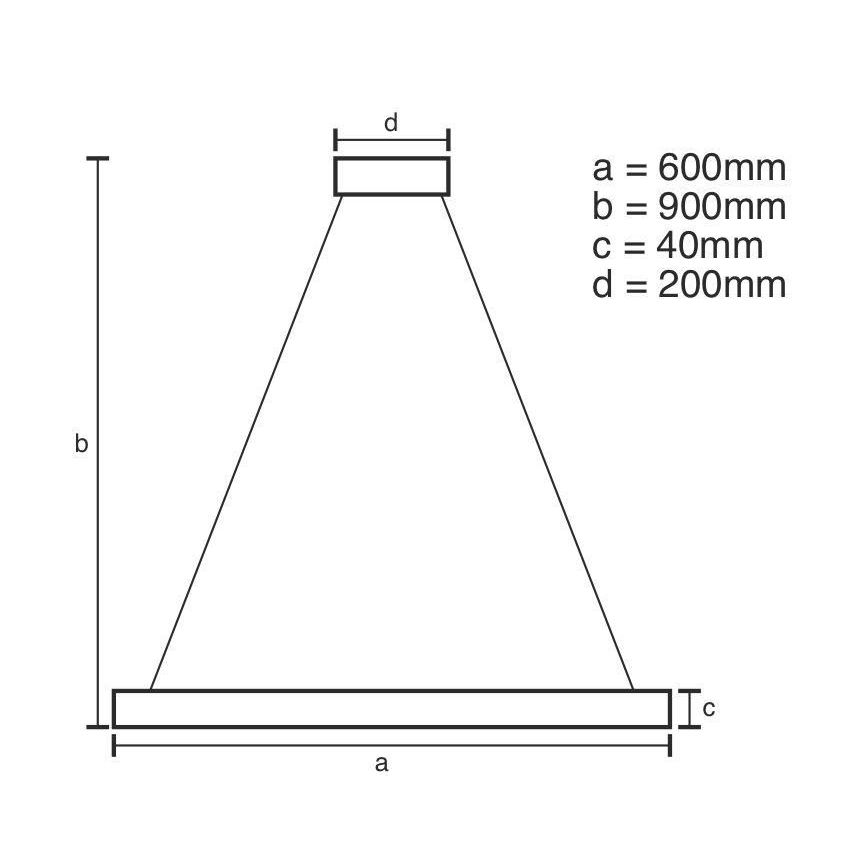 Brilagi - Lampadario a sospensione con filo LED dimmerabile CIRCLE LED/42W/230V 3000-6500K + telecomando