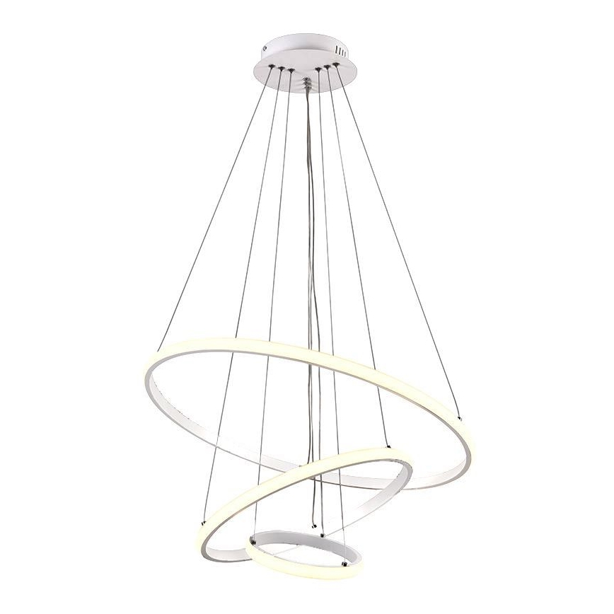 Brilagi - Lampadario a sospensione con filo LED dimmerabile CIRCLE LED/90W/230V 3000-6500K + telecomando