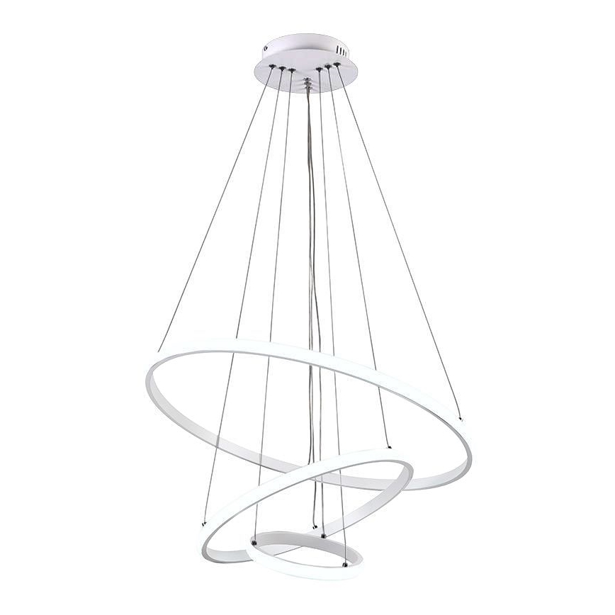 Brilagi - Lampadario a sospensione con filo LED dimmerabile CIRCLE LED/90W/230V 3000-6500K + telecomando