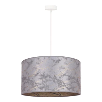 Brilagi - Lampadario su corda VELVET 1xE27/40W/230V grigio/oro