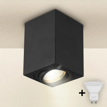 Brilagi - LED Faretto MIA 1xGU10/30W/230V 100x80 mm nero