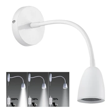 Brilagi - LED Lampada flessibile dimmerabile piccola LED/4W/230V bianco