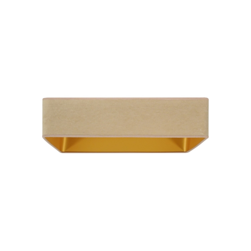 Brilagi - Plafoniera LED dimmerabile VELVET SQUARE LED/24W/230V 3000/4000/6500K + telecomando beige