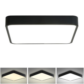 Brilagi - Plafoniera LED POOL LED/36W/230V 3000/4500/6000K 40x40 cm nero