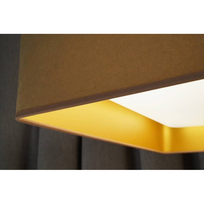 Brilagi - Plafoniera LED VELVET SQUARE LED/24W/230V beige