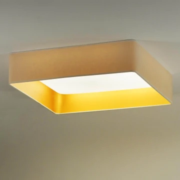 Brilagi - Plafoniera LED VELVET SQUARE LED/24W/230V color crema