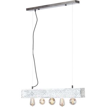 Brilliant - Lampadario a sospensione con filo VAGOS 5xE27/40W/230V