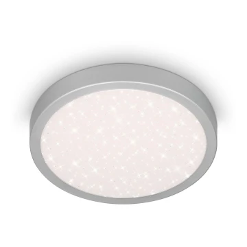 Brilo 3649-014 - Plafoniera LED da bagno RUNA LED/18,5W/230V IP44 argento