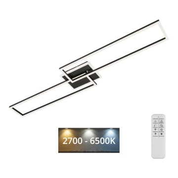 Brilo - Lampadario a plafone LED dimmerabile FRAME 2xLED/20W/230V 2700-6500K + telecomando