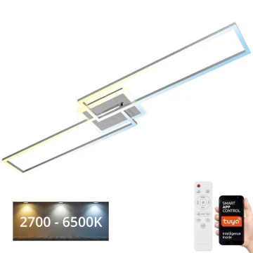 Brilo - Lampadario a plafone LED dimmerabile FRAME 2xLED/20W/230V 2700-6500K Wi-Fi Tuya + telecomando