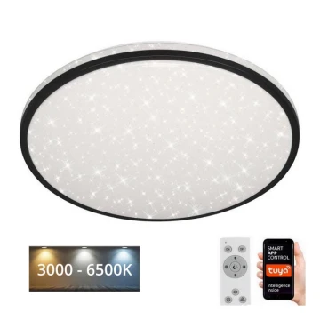 Brilo - Plafoniera LED dimmerabile STARRY SKY LED/42W/230V 3000-6500K Wi-Fi Tuya + telecomando