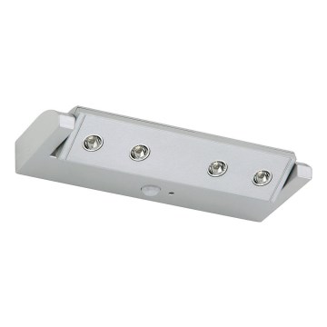 Briloner 2269-041 - Lampada di orientamento LED con sensore LERO LED/0,32W/4xAAA 6000K