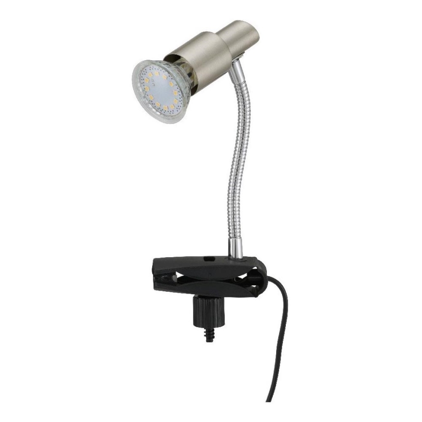 Briloner 2877-012P - Lampada da tavolo LED con morsetto SIMPLE 1xGU10/3W/230V