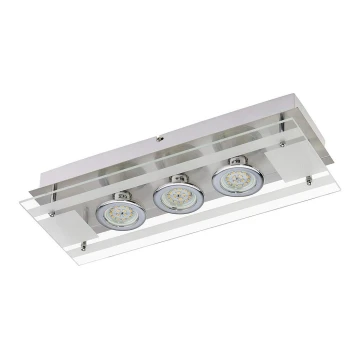 Briloner 3552-032 - Plafoniera LED PURISTA 3xLED/5W/230V