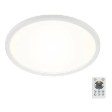 Briloner 7079-016 - Plafoniera LED dimmerabile SLIM LED/18W/230V 2700-6500K + telecomando