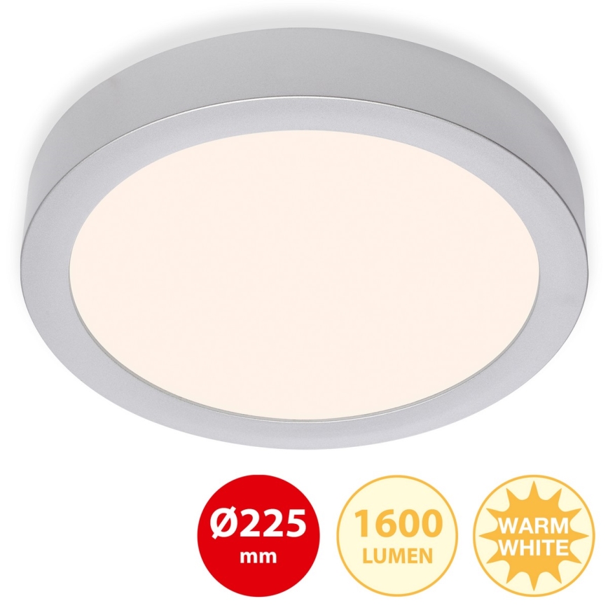 Briloner 7117-014 - Plafoniera LED FIRE LED/16,5W/230V 3000K