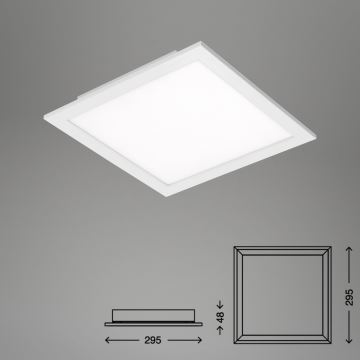 Briloner 7194-016 - Plafoniera LED dimmerabile SIMPLE LED/18W/230V 3000-6500K + telecomando