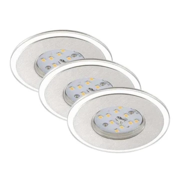 Briloner 7197-039-SET 3x Luce da incasso LED da bagno dimmerabile LED/4,5W/230V IP44