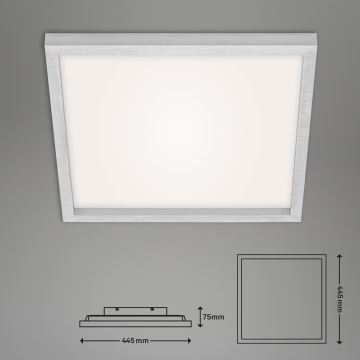 Briloner 7371-014 - Plafoniera LED dimmerabile LED/24W/230V 3000-6500K + telecomando