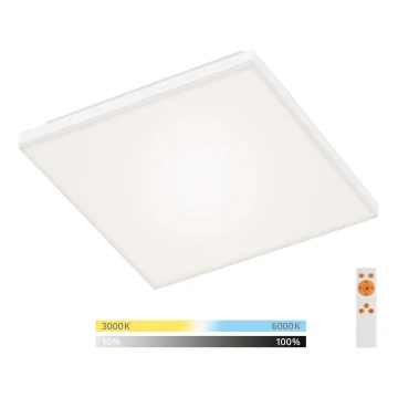 Briloner 7378-016 - Pannello LED dimmerabile LED/12W/230V 3000/4000/6500K + telecomando