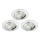 Briloner 8312-039 - SET 3x Lampada LED da incasso per bagni LED/5W/230V IP23