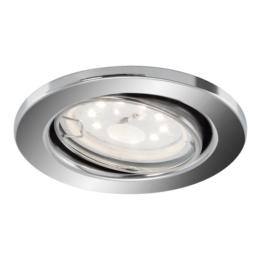 Briloner 8315-018 - Luce da bagno da incasso LED 1xGU10/5W/230V IP23