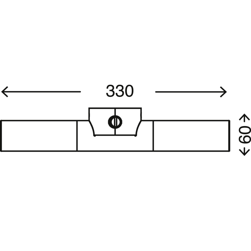 Briloner - Illuminazione per specchi SPLASH 2xE14/9W/230V