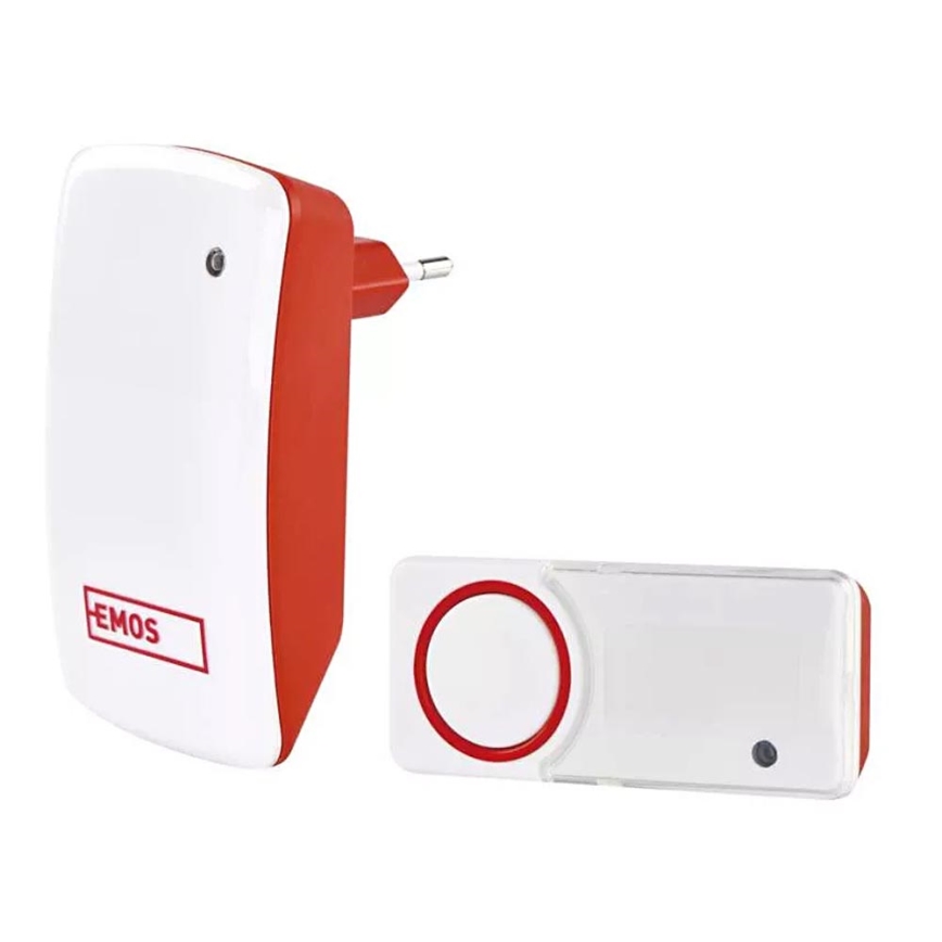 Campanello con presa wireless 230V IP44