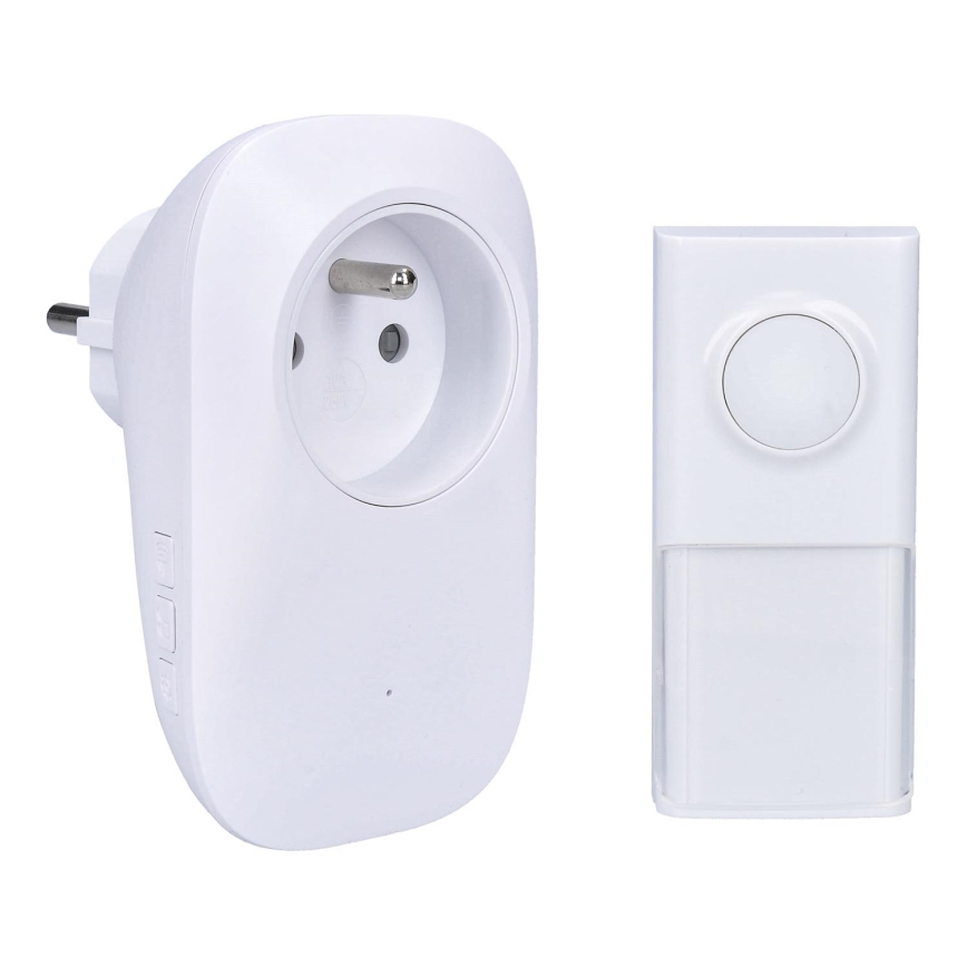 Campanello wireless con spina integrata 230V IP55