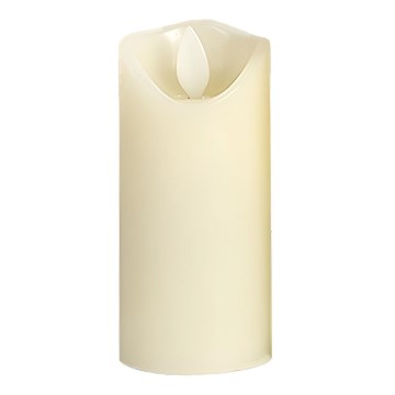 Candela LED/2xAA bianco caldo 11 cm