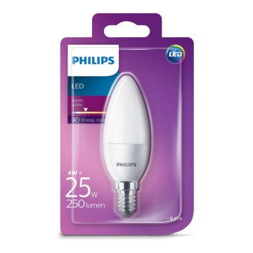 Candela LED Philips E14/4W/230V 2700K