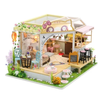 Casa dei bambini Cat cafè con giardino 2xAAA