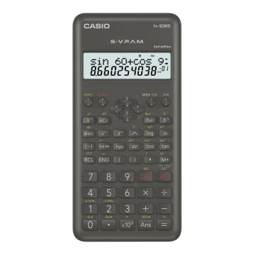 Casio - Calcolatrice scolastica 1xAAA nero