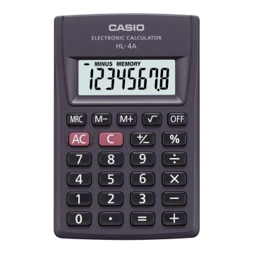 Casio - Calcolatrice tascabile 1xLR54 nera