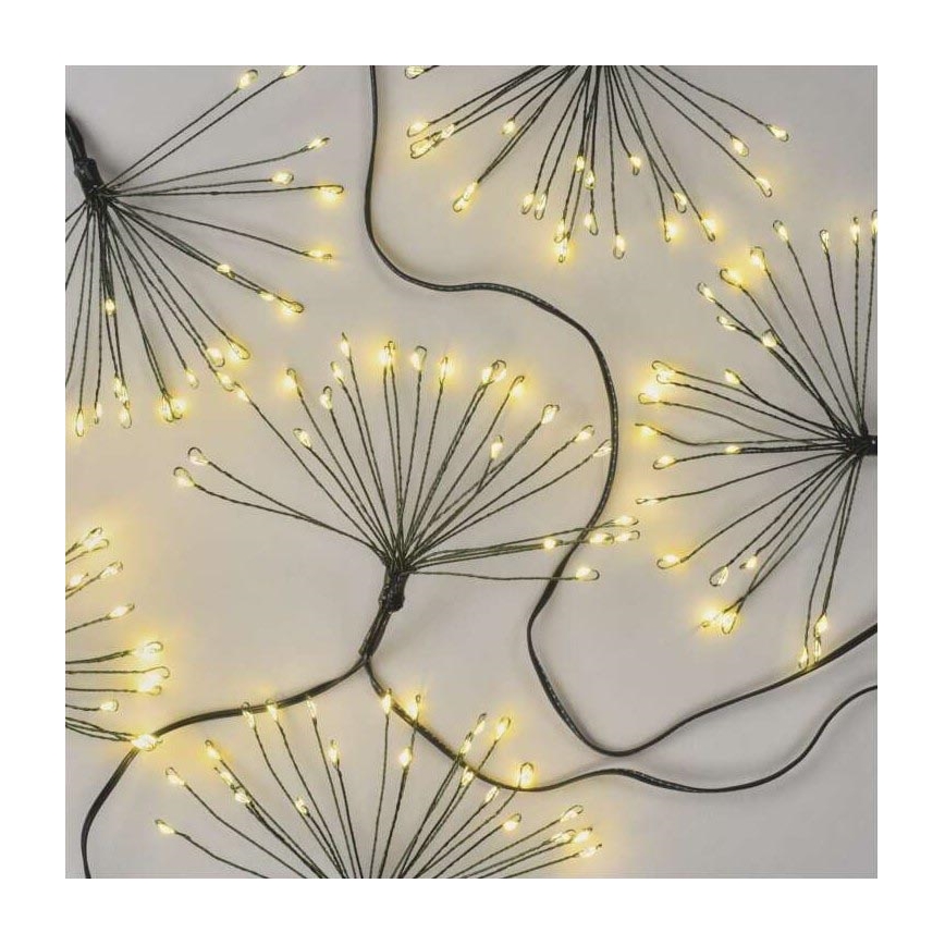 Catena di Natale LED 150xLED/5,35m bianco caldo