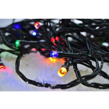 Catena LED da esterno natalizia 500xLED/8 funzioni 55 m IP44 multicolor
