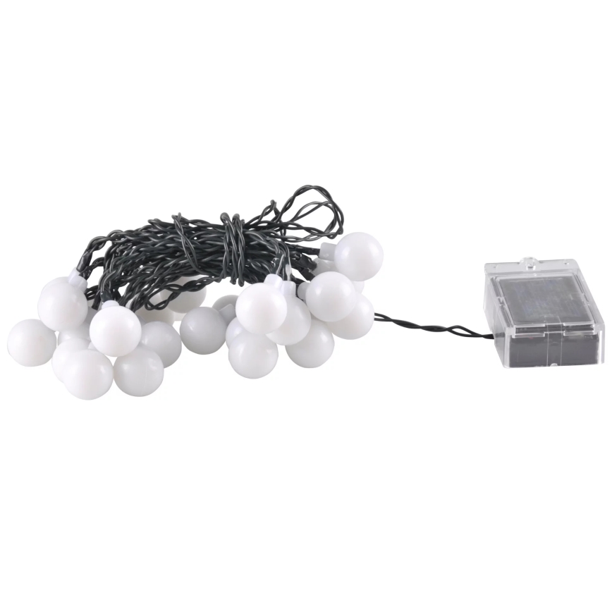 Catena solare LED RGB PARTY 30xLED/1,2V 3,9 m IP44